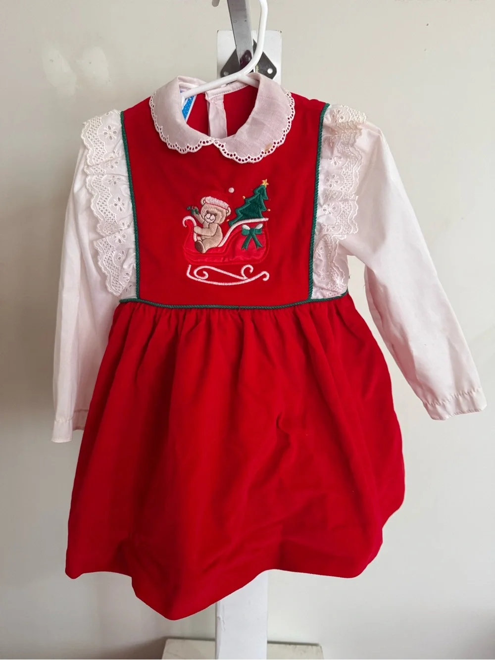 Vintage Toddle Tyke Christmas Dress